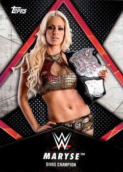 2018 Topps WWE Women's Division - Women's Champion #WC-1 Maryse Front