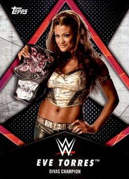 2018 Topps WWE Women's Division - Women's Champion #WC-3 Eve Torres Front