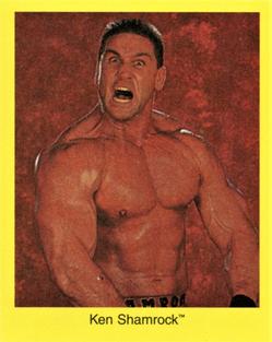 1998 Titan Sports WWF Wrestling Trivia Game 2nd Edition #NNO Ken Shamrock Front