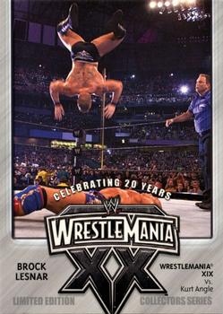 2003 Fleer WWE PPV Set #1 SummerSlam Redemption #NNO Brock Lesnar Front