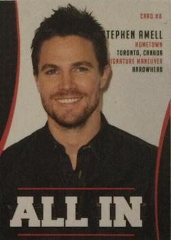 2018 All In #8 Stephen Amell Back