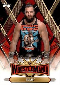 2019 Topps WWE Road to Wrestlemania - Wrestlemania 35 Roster #WM-6 Elias Front
