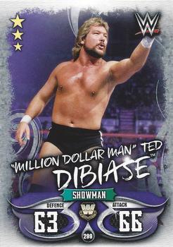 2018 Topps Slam Attax WWE Live #299 Million Dollar Man Ted DiBiase Front