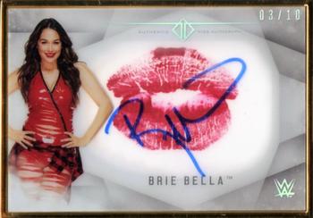 2019 Topps Transcendent Collection WWE - Autographed Kiss #K-BB Brie Bella Front
