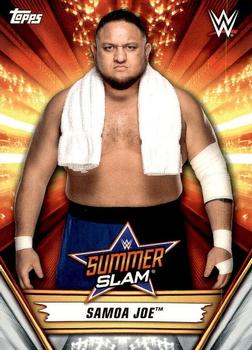 2019 Topps WWE SummerSlam #39 Samoa Joe Front