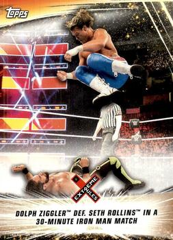 2019 Topps WWE SummerSlam #83 Dolph Ziggler def. Seth Rollins in a 30-Minute Iron Man Match Front