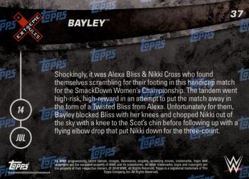 2019 Topps Now WWE #37 Bayley Back