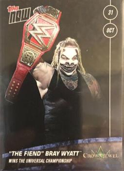 2019 Topps Now WWE #77 Bray Wyatt Front