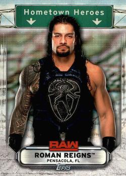 2019 Topps WWE RAW - Hometown Heroes #HH-32 Roman Reigns Front