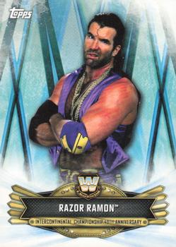2019 Topps WWE RAW - Intercontinental Championship 40th Anniversary (Part 2) #IC-12 Razor Ramon Front