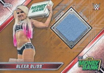 2019 Topps WWE RAW - Mat Relics Bronze #DMR-MB Alexa Bliss Front