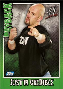 2006 Topps WWE Payback (German Edition) #69 Justin Credible Front