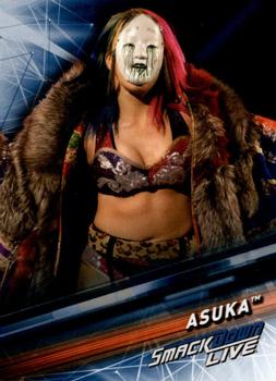 2019 Topps WWE SmackDown Live #6 Asuka Front