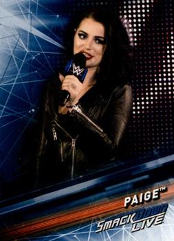 2019 Topps WWE SmackDown Live #38 Paige Front
