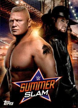 2019 Topps WWE SummerSlam - SummerSlam Poster Spotlight #SS-15 SummerSlam 2015 Front