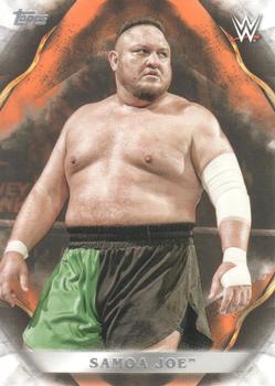 2019 Topps WWE Undisputed - Orange #61 Samoa Joe Front