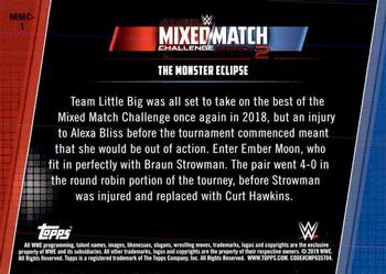 2019 Topps WWE Women's Division - Mixed Match Challenge Season 2 #MMC-1 The Monster Eclipse Back