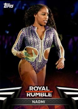 2019 Topps WWE Women's Division - Royal Rumble #RR-11 Naomi Front