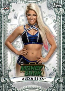 2019 Topps WWE Money in the Bank - Money Cards #MC-11 Alexa Bliss Front