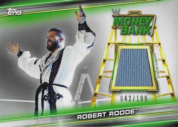 2019 Topps WWE Money in the Bank - Superstar Mat Relics #MR-BR Robert Roode Front