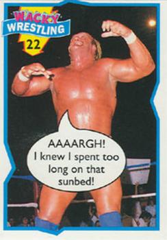 1993 Topps Wacky Wrestling #22 Hulk Hogan Front