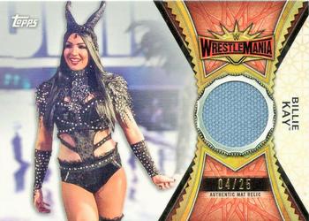 2020 Topps Road to WrestleMania - Superstar Mat Relics Silver #MR-BK Billie Kay Front