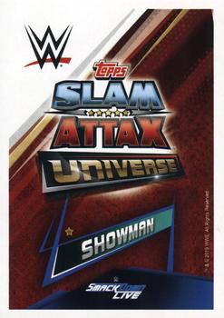 2019 Topps Slam Attax Universe WWE #70 Byron Saxton Back