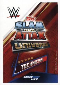 2019 Topps Slam Attax Universe WWE #98 Shinsuke Nakamura Back