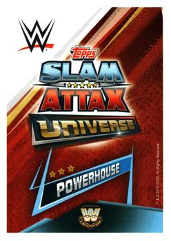 2019 Topps Slam Attax Universe WWE #206 Mark Henry Back