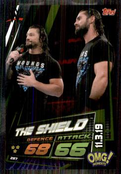 2019 Topps Slam Attax Universe WWE #287 The Shield Front