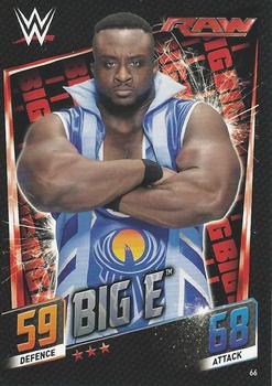 2015 Topps Slam Attax WWE: Then Now & Forever #66 Big E Front