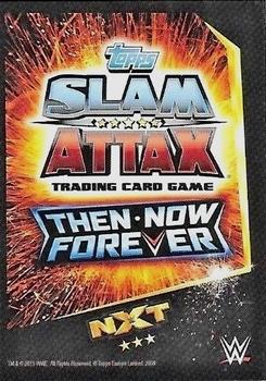 2015 Topps Slam Attax WWE: Then Now & Forever #182 Tye Dillinger Back