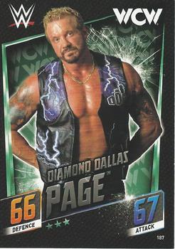2015 Topps Slam Attax WWE: Then Now & Forever #187 Diamond Dallas Page Front