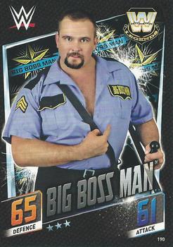 2015 Topps Slam Attax WWE: Then Now & Forever #190 Big Boss Man Front