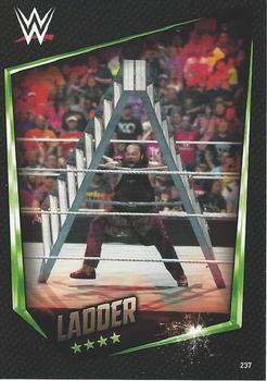 2015 Topps Slam Attax WWE: Then Now & Forever #237 Ladder Front