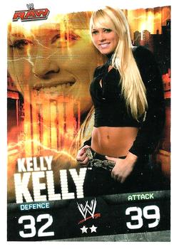 2010 Topps Slam Attax WWE Evolution #NNO Kelly Kelly Front