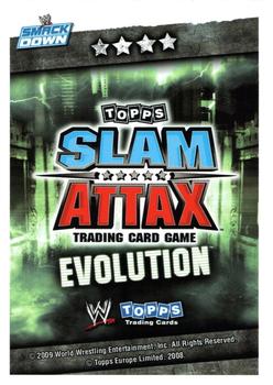 2010 Topps Slam Attax WWE Evolution #NNO R-Truth Back