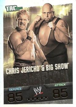 2010 Topps Slam Attax WWE Evolution - Champions #NNO Chris Jericho / Big Show Front