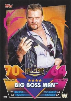 2020 Topps Slam Attax WWE Reloaded #243 Big Boss Man Front