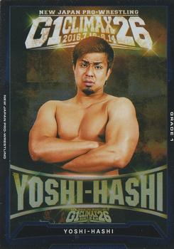 2016 Bushiroad King Of Pro Wrestling Series 19 G1 Climax 26 #BT19-050-G1 Yoshi-Hashi Front