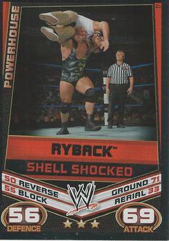 2012 Topps Slam Attax WWE: Rebellion #27 Ryback Front