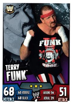 2011 Topps Slam Attax WWE Rumble #169 Terry Funk Front