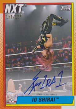 2021 Topps Heritage WWE - Autographs #A-IS Io Shirai Front