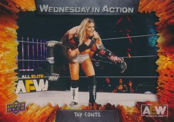 2021 Upper Deck AEW - Wednesday in Action #WIA-22 Tay Conti Front