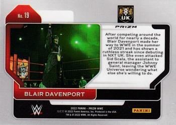2022 Panini Prizm WWE - Hyper #19 Blair Davenport Back