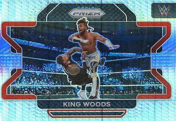 2022 Panini Prizm WWE - Hyper #24 King Woods Front