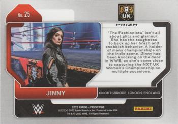 2022 Panini Prizm WWE - Hyper #25 Jinny Back