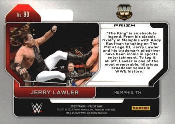 2022 Panini Prizm WWE - Hyper #90 Jerry Lawler Back
