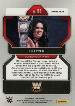 2022 Panini Prizm WWE - Hyper #165 Chyna Back