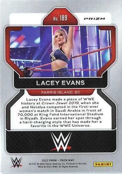 2022 Panini Prizm WWE - Hyper #189 Lacey Evans Back
